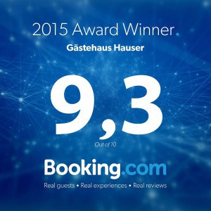 Auszeichnung von Booking.com